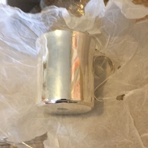 🔘NWT VTG Silver-plated engravable baby cup - Picture 13 of 16